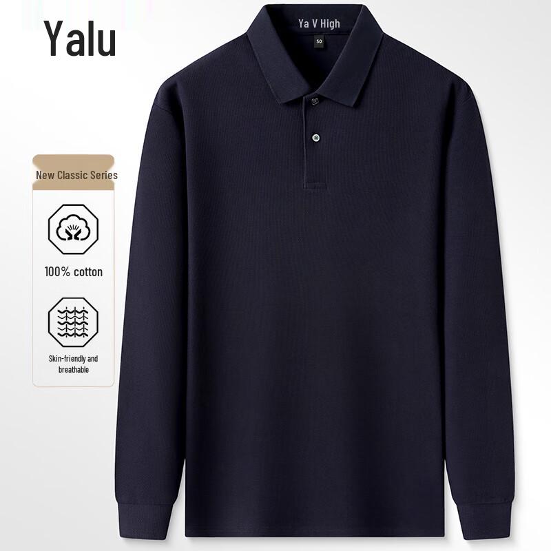 

Men s 100% Cotton Long Sleeve Polo Shirt XL