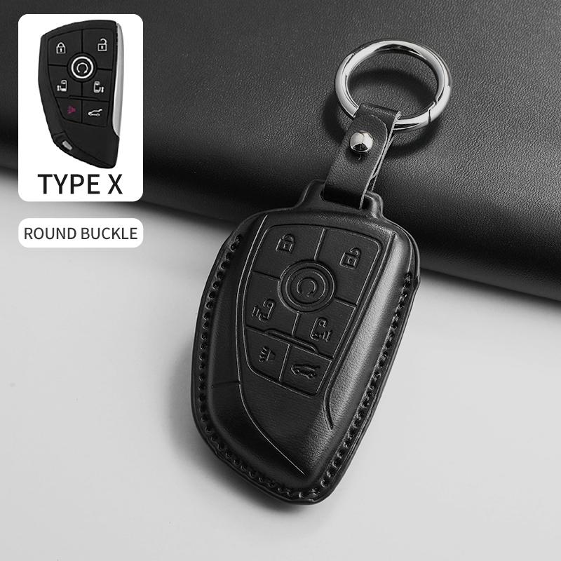 Car Key Case Cover For Buick Envision S/Plus Gl8 Lu Zun Phev Century Avenir Car Remote Key Shell Durable Protecter Accessories