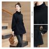 Women's Slimming Mock Neck Long Sleeve Drop Shoulder Sweatshirt
