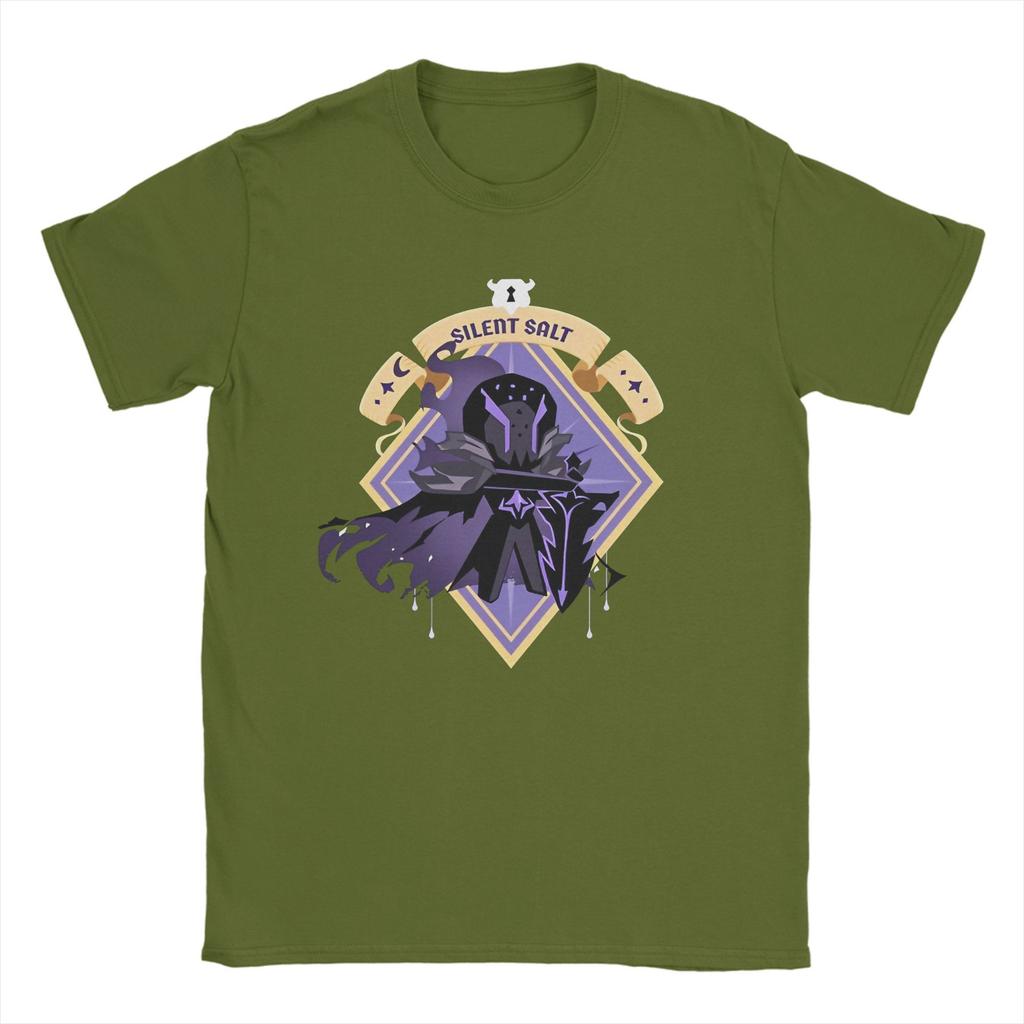 Męska Koszulka Cookie Run Kingdom Silent Salt Cookie Zabawna Czysta Bawełna T-shirty Krótki Rękaw Gra Runner Koszulki Okrągły Dekolt Góry Nowe