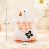 Creative Plush Big Goose Keychain Pendant – Adorable White Goose Doll for Bags, Girls' Gift & Small Plush Accessory