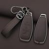 Zinc Alloy Leather Full Cover Car Key Case for Ford Focus 3 4 ST Mondeo MK3 MK4 Fiesta Fusion Kuga 2013 2014 2015 2017