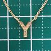 [Used] Star Jewelry/Star Jewelry K18 Diamond Initial: Y Necklace [g397-35]