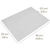 Panneaux MDF - CREATIVE DECO - A3 - Découpe Laser - Gravure - 10 pièces - Gris