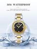CURREN 9101 Women's Square Dial Quartz Casual Wristwatch