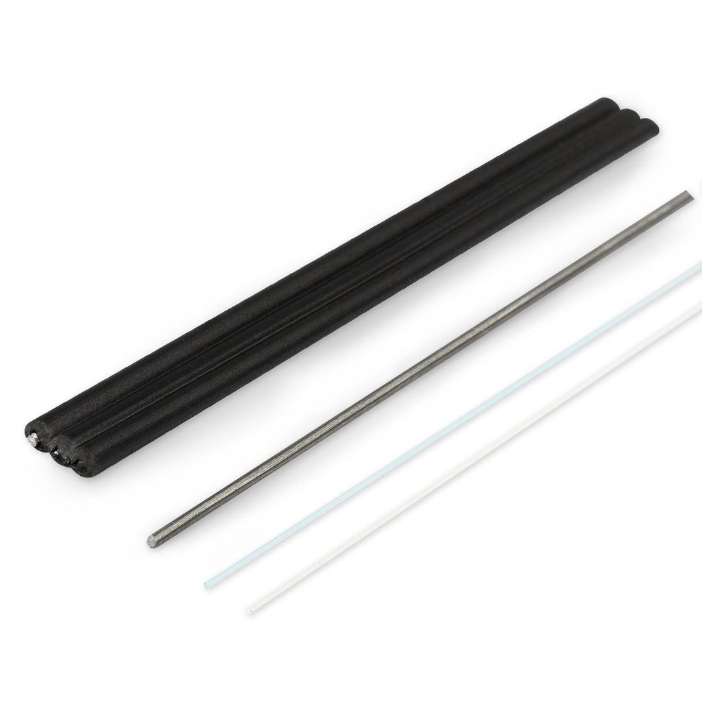 Indoor/Outdoor Single-Mode FTTH Butterfly Optical Cable - 1-Core/2-Core Fiber