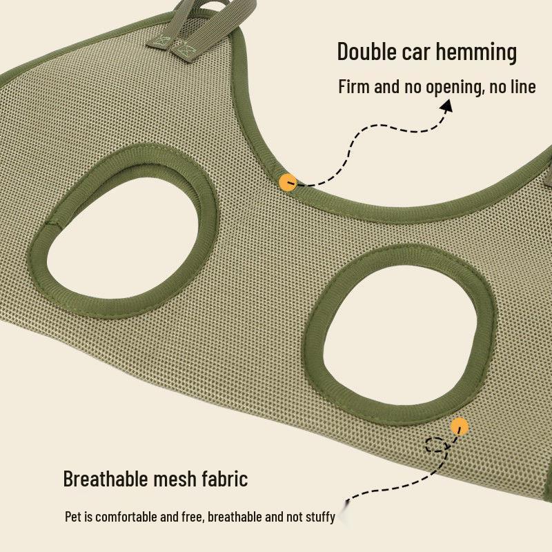 Pet Grooming Hammock for Cat & Dog Nail Trimming and Ear Cleaning