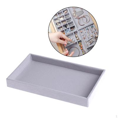 Składany organizer na biżuterię do szuflady, do przechowywania kolczyków, naszyjników, bransoletek