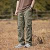 Outdoor Multi-pocket Overalls Men's Spring and Autumn Straight Loose Casual Mountaineering New Summer Thin Pants