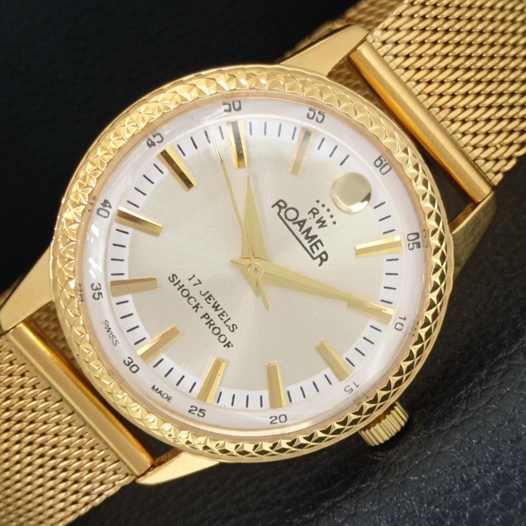 

SWISS VINTAGE HAND-WINDING MENS REFURBISHED SILVER COLOR DIAL WATCH a707363-1