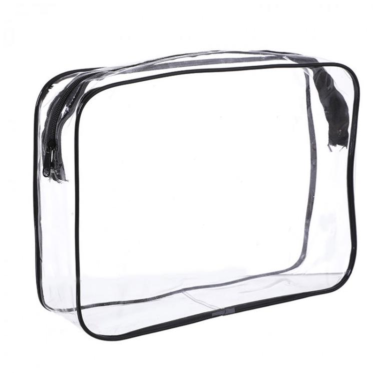 Waterproof Outdoor PVC Travel Makeup Bag with Zipper