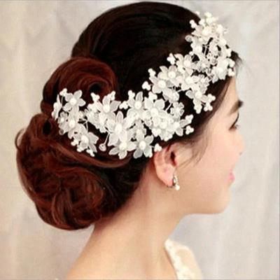 Crystal Tiara Beautiful Fashion Bride Princess Austria Wedding Crown Veil Hair Ornament Headbands Accessories for Women Gifts