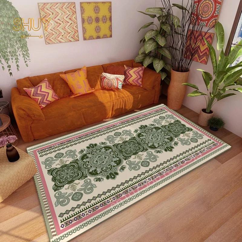 

Винтажный ковер Persia Bohemia 180x280 см, ретро-войлочный ковер для гостиной, украшение для дома, прикроватный нескользящий коврик для пола, коврик для гостиной 30x50cm-12x20in