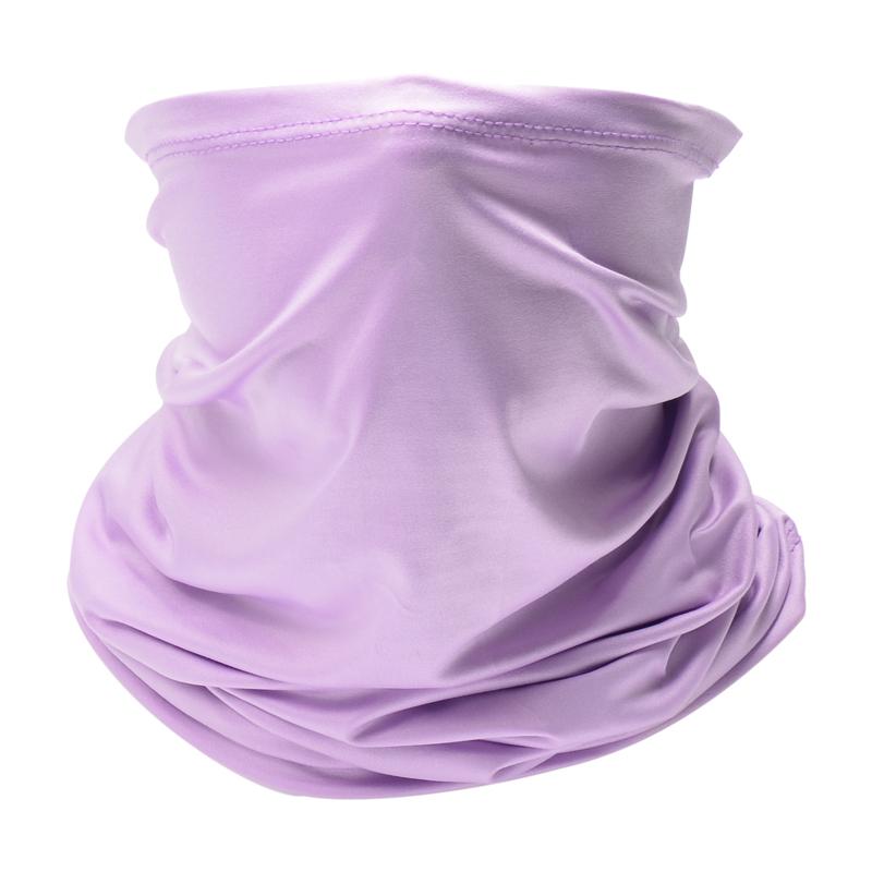 

Бандана-труба на шию для захисту від УФ-променів на відкритому повітрі, для їзди на велосипеді, піших прогулянок, риболовлі, кемпінгу, полювання, чарівний шарф, мотоциклетна маска для обличчя для жінок та чоловіків One Size світло-фіолетового кольору