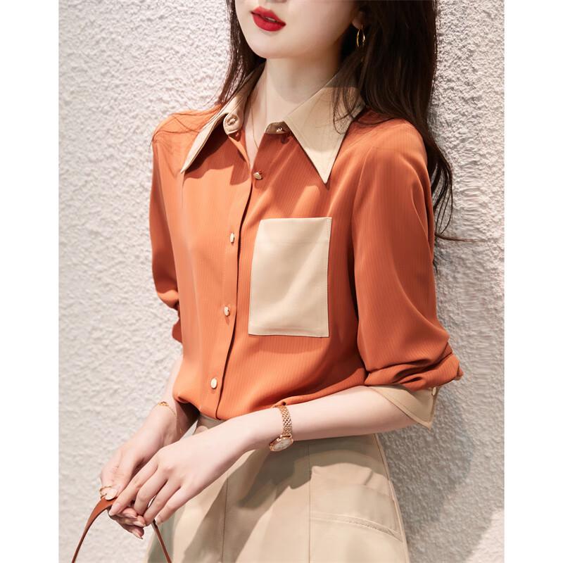 DME Women s Colorblock Pocket Shirt S