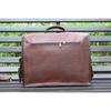 Handmade Leather Messenger Bag: Laptop Briefcase Satchel