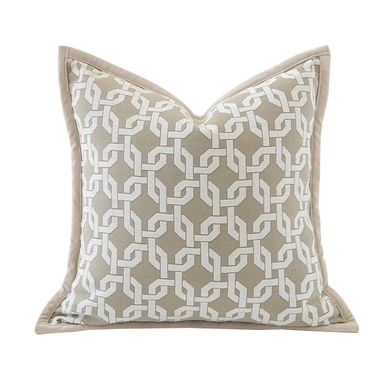 Croker Horse 45x45cm 50x50cm Throw Pillow Cushion Cover - Leopard And Horse Oat Color Luxury Oat Color Couch Pillow Without Core