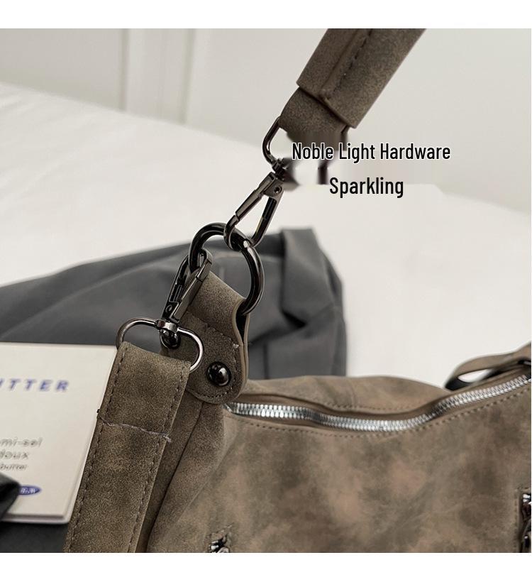 2025 Women's High-Quality Large Capacity Crossbody Tote for College and Commuting