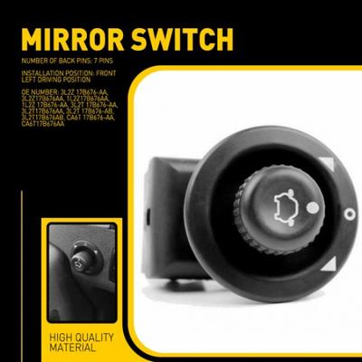 For 15-23 Ford TRANSIT Mirror Adjustment Button Switch Lever- POWER FOLDING