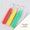 Large Colorful Seam Ripper: Anti-Puncture Sewing and Knitting Thread Remover