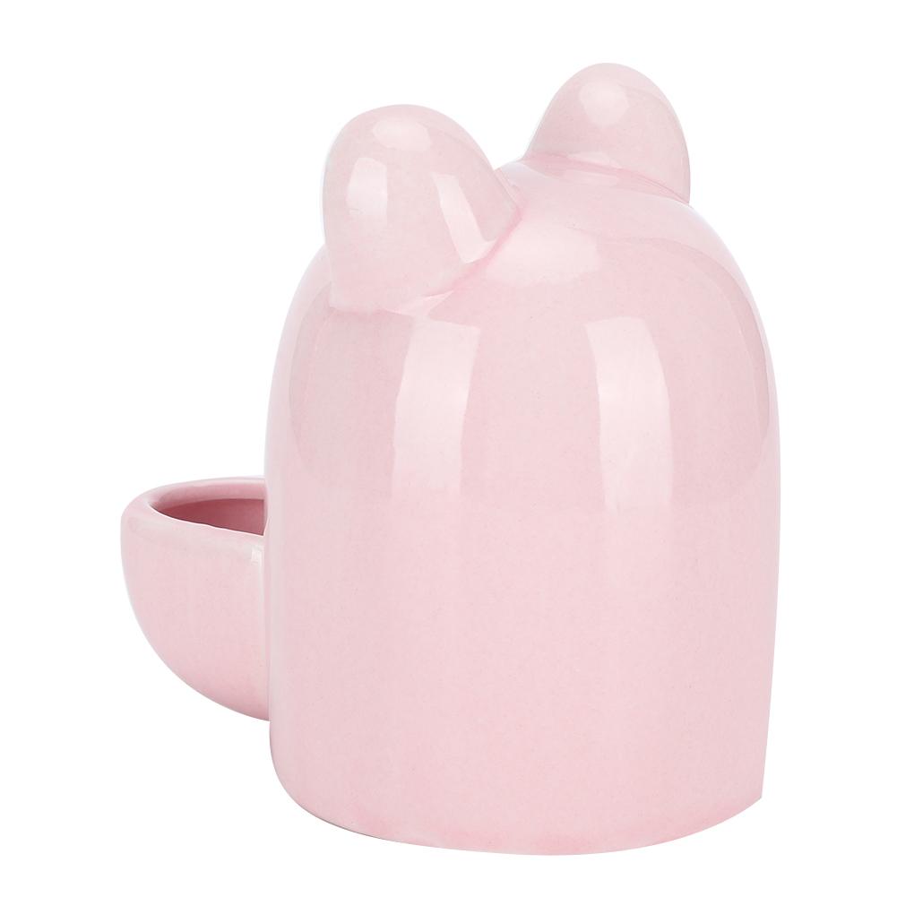 250ml Pet Ceramics Waterer Drinking Feeder Mute Water Dispenser for Hamster Hedgehog Squirrel