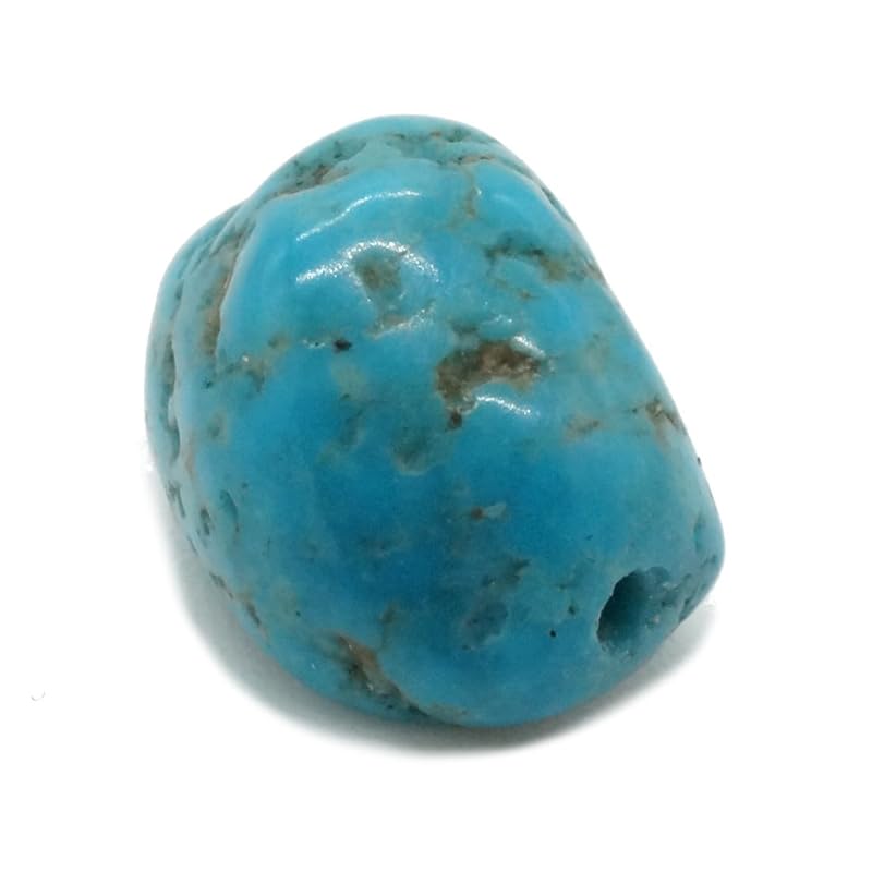 

Ys jewelry [1 piece sold natural stone turquoise turquoise turquoise Dumble beads necklace parts ] American native Indian jewelry Hopi tribe