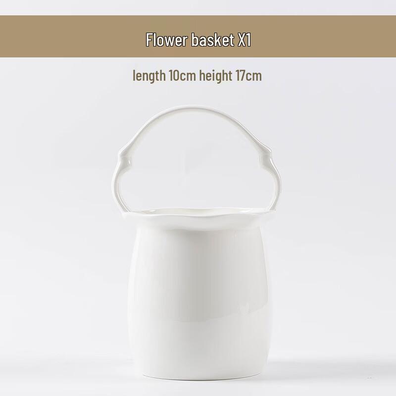 Jingdezhen Ceramic Dinnerware Set Flower Basket Set