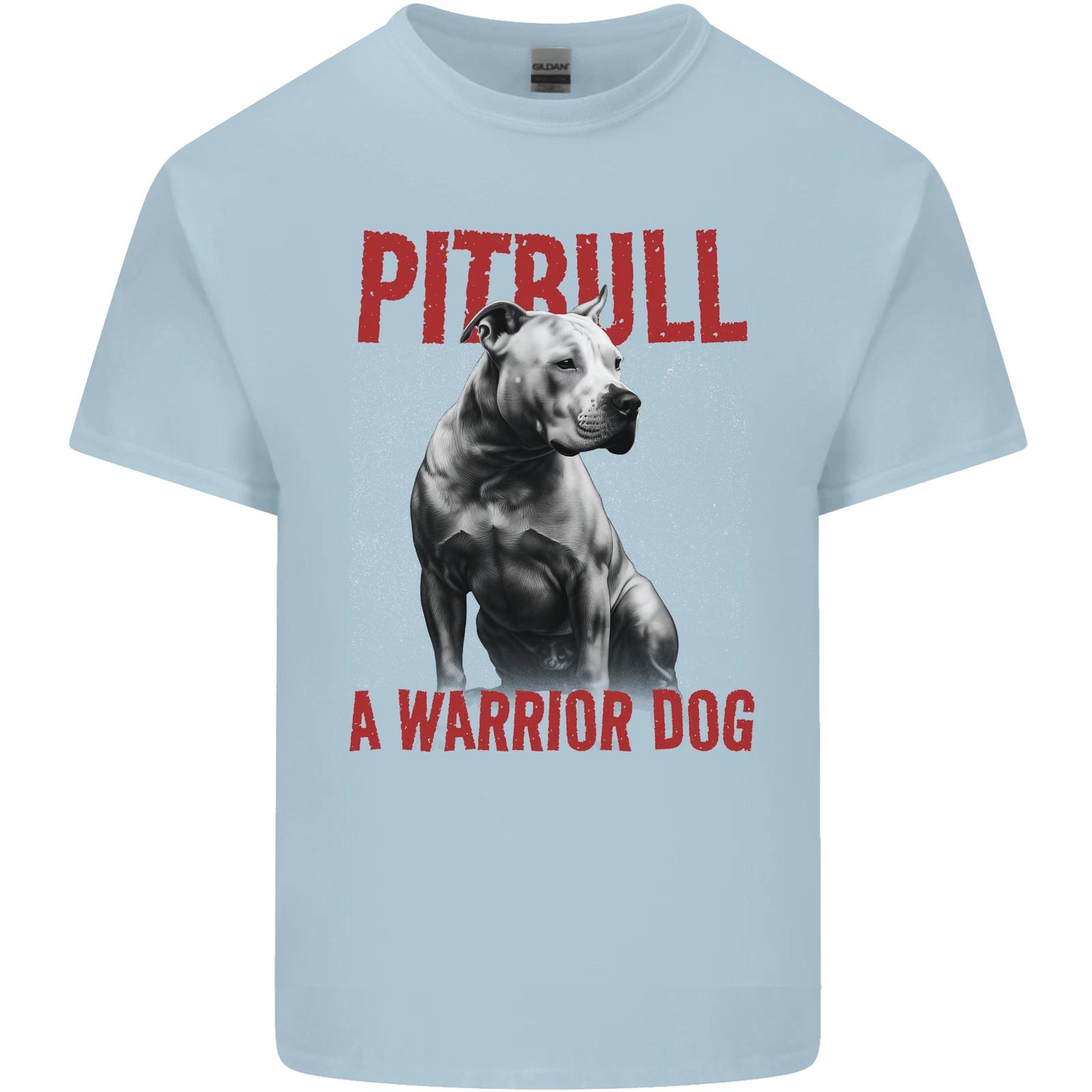 Pitbull Warrior Dog Kids T-Shirt Childrens S