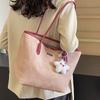 Bag women's  new model, popular this year, large-capacity tote bag, versatile shoulder bag, college student class bag