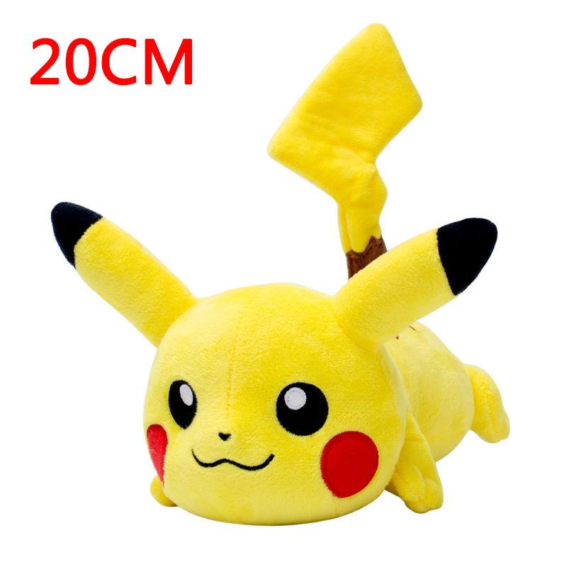 Pokemon Plush Stuffed Plaything Pikachu Charizard Gengar Genuine Plush Doll Soft Kawaii Cartoon Toys for Kids Birthday Presents