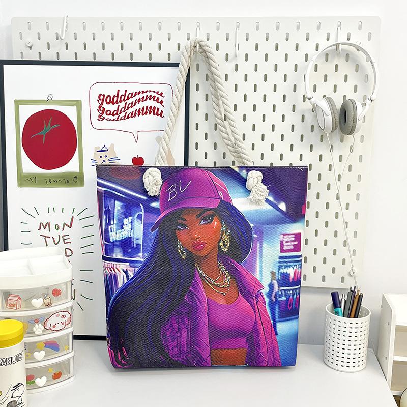 Single-shoulder Bag Women's Bag Hand-held Student Shopping Bag