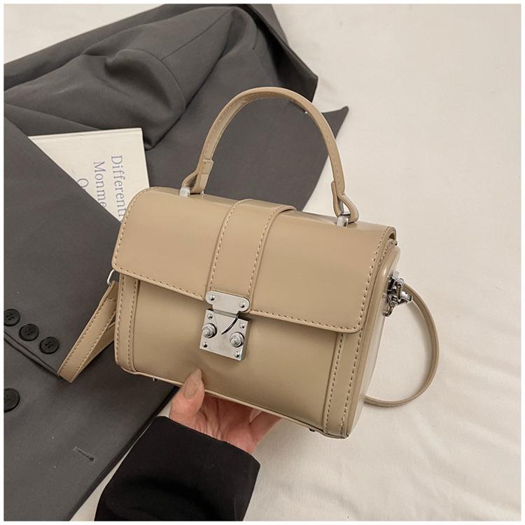 Premium Texture Small Bag Women's 2025 New Fashion Simple Shoulder Small Square Bag Messenger Bag