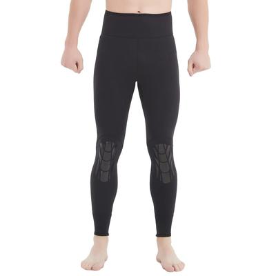 MORGEN SKY Men's 3mm Wetsuit, High-Waisted Long Pants with Waist and Leg Openings, Skin Material for Fishing, SUP, Surfing, Kayaking, BJ08 (M)