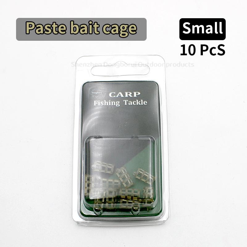 10 buc. Coș pentru pastă de pescuit la crap pentru montură cu fir de păr, coș pentru momeală, momeală, coș pentru momeală pentru pescuit la crap, montură cu fir de păr, accesorii de pescuit