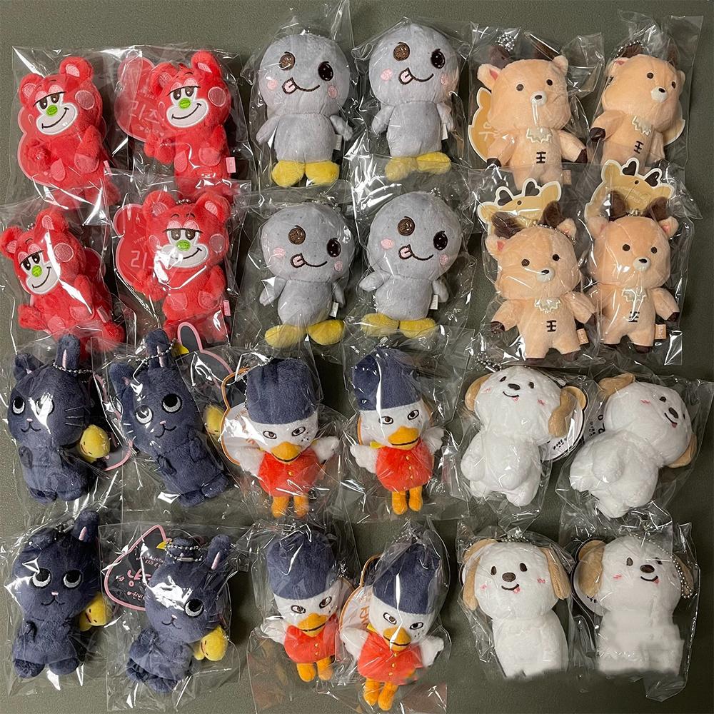 10Cm Kpop Riize Mini Doll Pendant Wonbin Sohee Keychain Valentine'S Day Pop-Up Store Bag Pendant Seungchan Anton Fans Collection