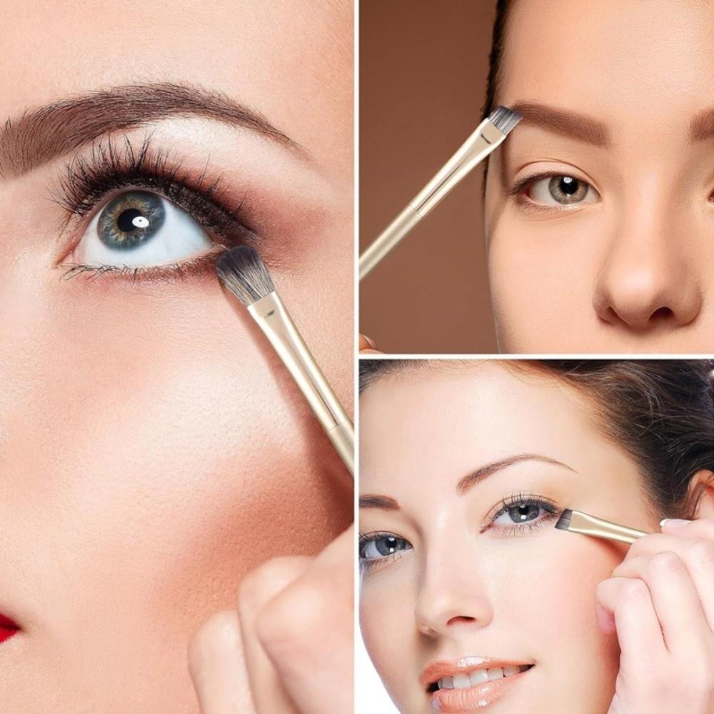 Professional Cosmetics Brushes Tools Kits Gold Eye Makeup Brush New Makeup Brushes Set Women