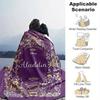 1pc, Aladdin-Inspired Home Decor, Flannel Throw Blanket for Your Living Room, Bedroom, or Outdoor Adventures. Perfect As a Sofa Blanket, Beach Cover
