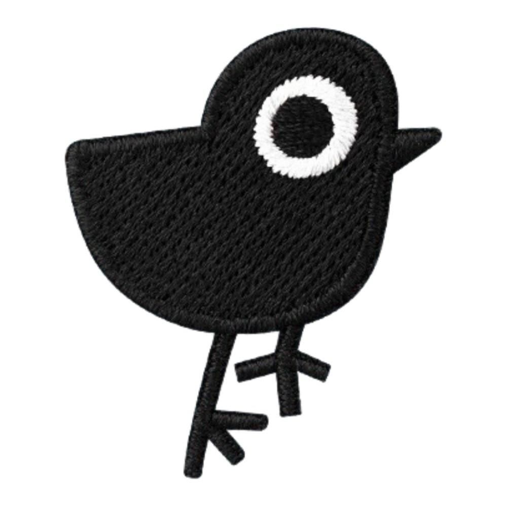 5pcs Self-adhesive Black Cat Embroidered Patch DIY Clothes Stickers Black Animal Clothing Patch Cartoon Cute Clothes Appliques