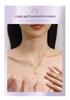 Tichia Rainbow Unicorn Necklace: S925 Silver Starry Collarbone Chain for Women