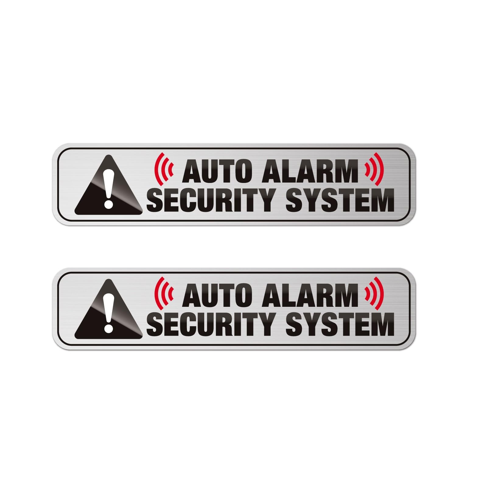 

Set of 2 Security Stickers - Anti-theft Seals, Anti-Theft, Security Stickers, Resistant, Weatherproof красный