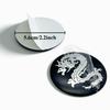 4pcs 56MM Dragon Totem Logo Emblem Car Stickers Accessories for Car Wheel Center Caps Wheels Hub Cap Logo Rim Hubcap Cover Badge