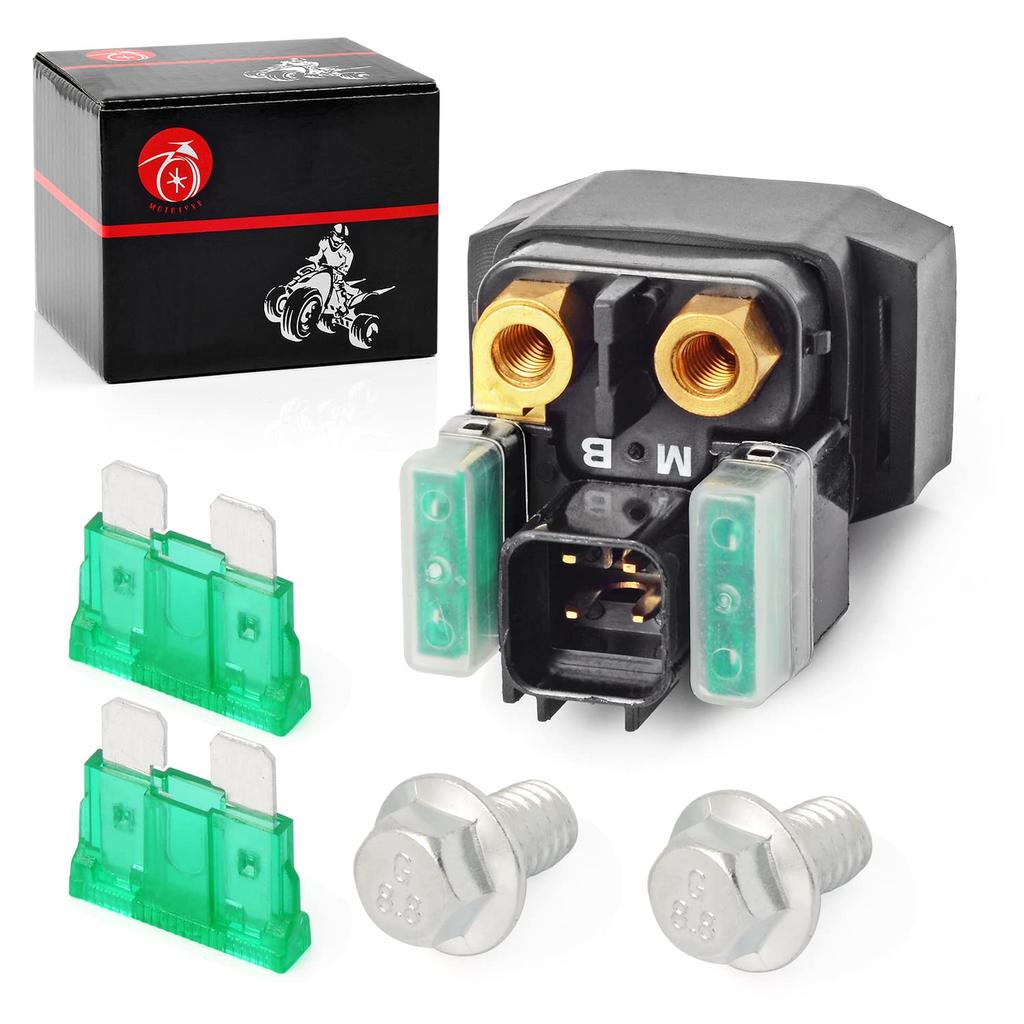 MOTO1988 Solenoid Starter Relay Compatible With Yamaha Grizzly 550 Grizzly 700 2007- Kodiak 700 2017- 3B4-81940-00