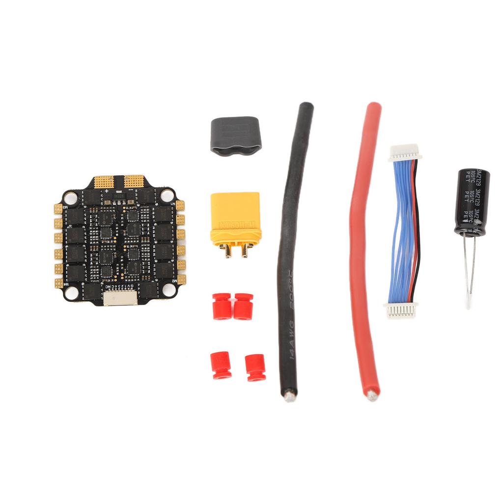 60A  4 -in-1 RC Brushless ESC Anti Interference Quick Response  for FPV Car Drone