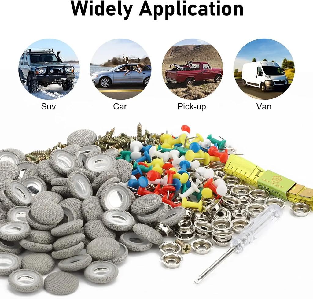 Car Roof Clip Retainer Auto Interior Upholstery Headliner Nut Rivet Fastener Holder Cover Fixing Clips Vehicle Parts Accessories