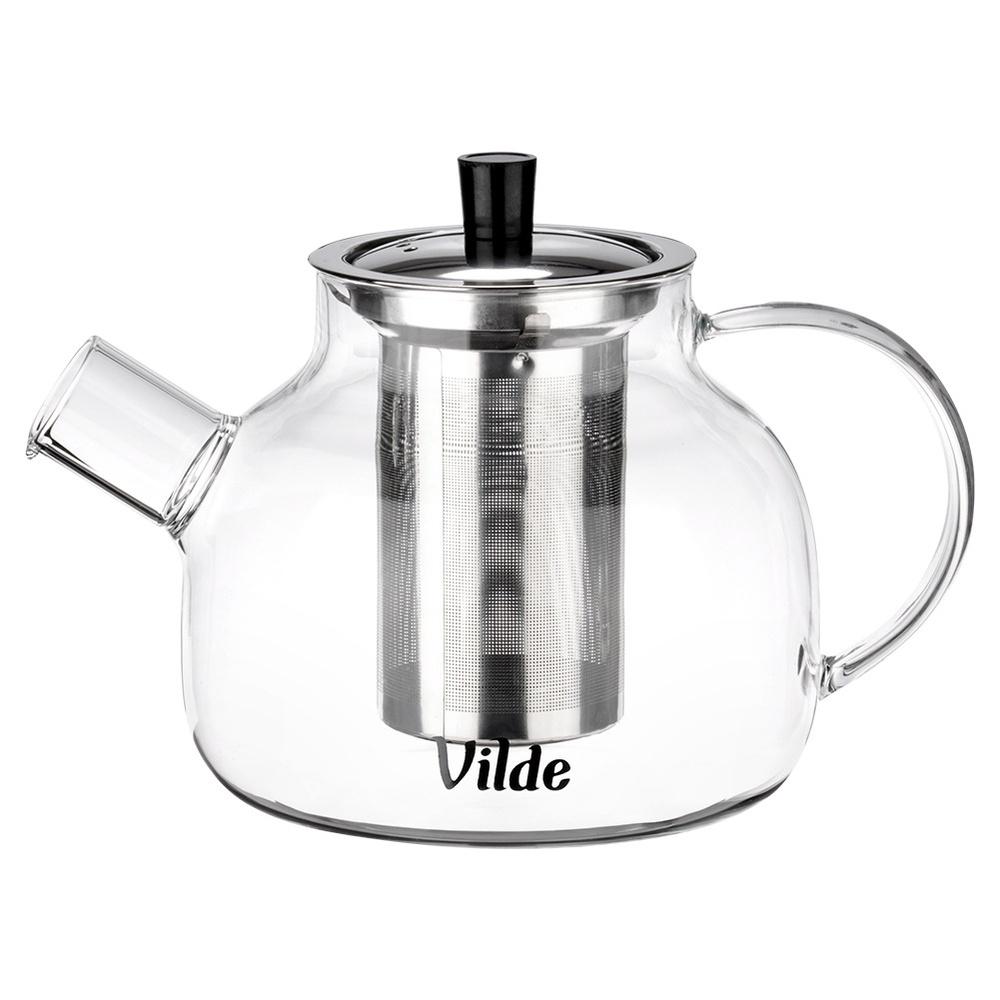 Heat-resistant Glass Teapot with Infuser 730 Ml