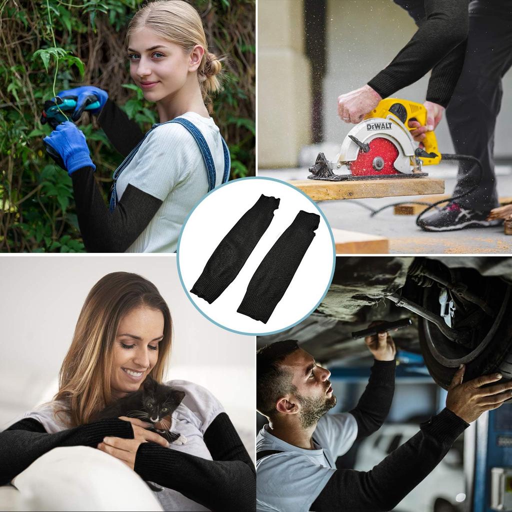 lovyoCoCo Arm Sleeves Arm Protectors Cut Heat Burn Resistant Sleeve,Anti Abrasion for Thin Skin and Bruising Garden Kitchen Farm