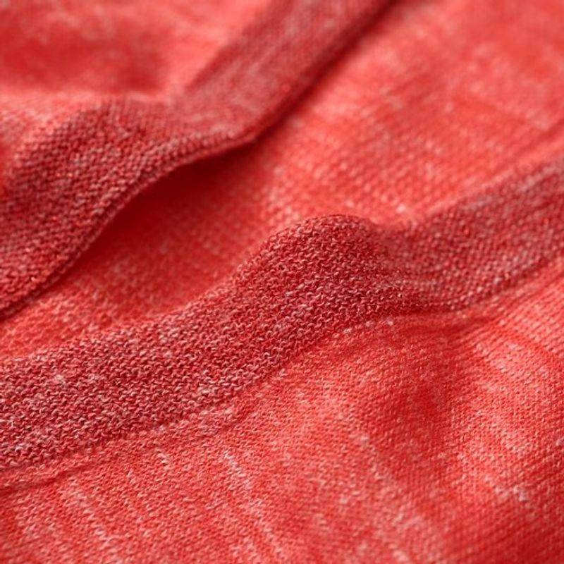 Export Export Linen Blend Loose and Simple Solid Color Shiner Cut Out Knitwear Cardigan Shawl Women