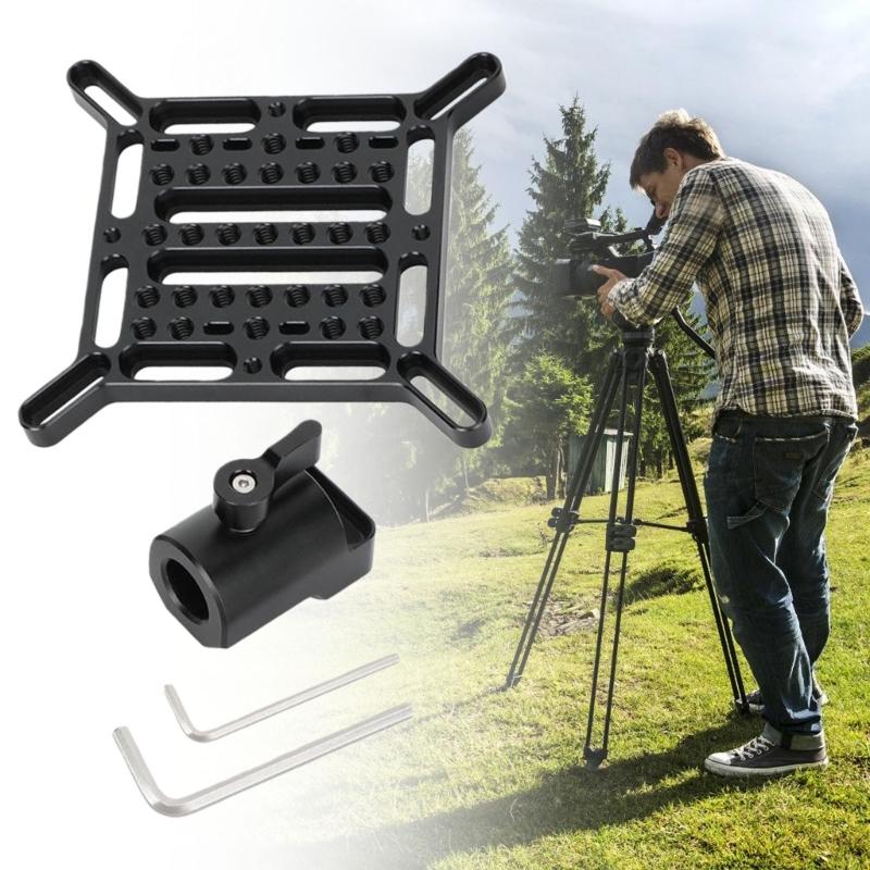 Easy Installation Multipurpose Cheese Plate with 75x75mm VESA Mount For Monitor Bracket Photography Video Accessories