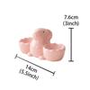 Ceramic Egg Cup Bunny Egg Stand for Home Decor Lunch Easter Decoration