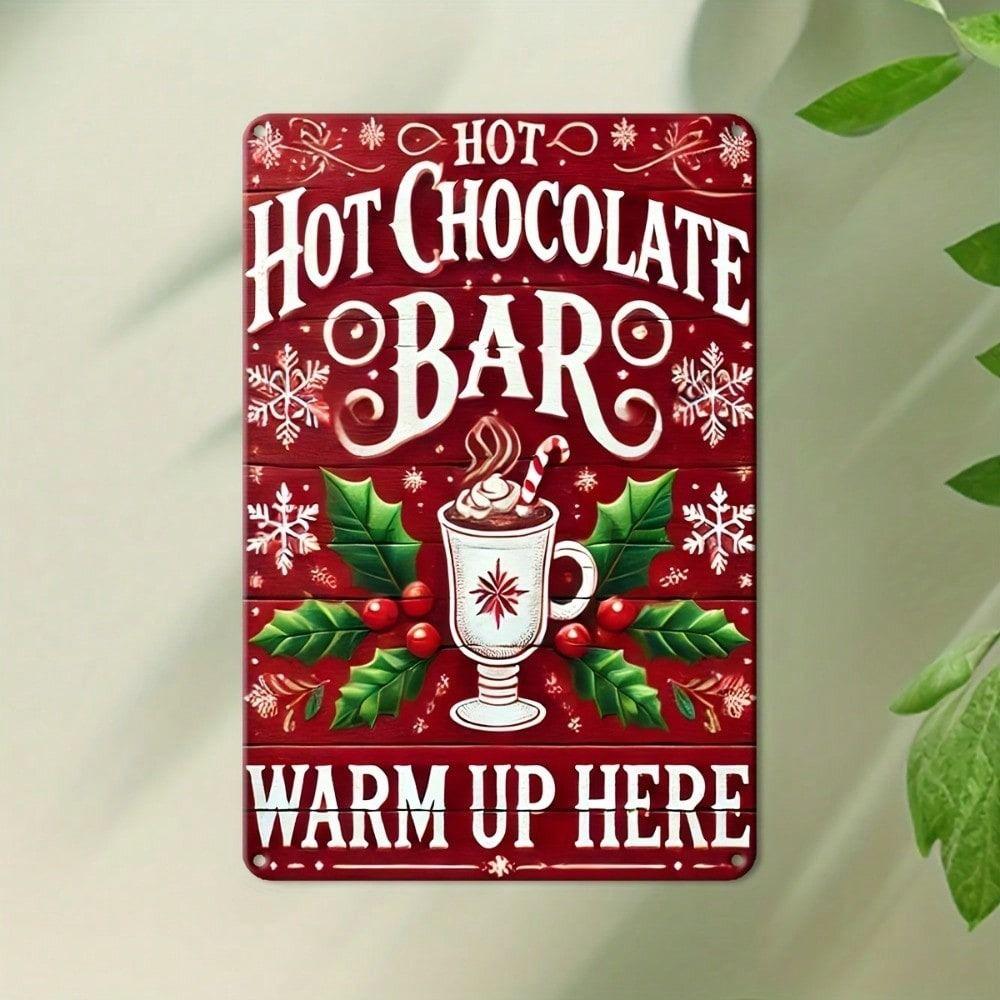 

Vintage Metal Tin Sign Floral Art 20x30cm Retro Wall Decor